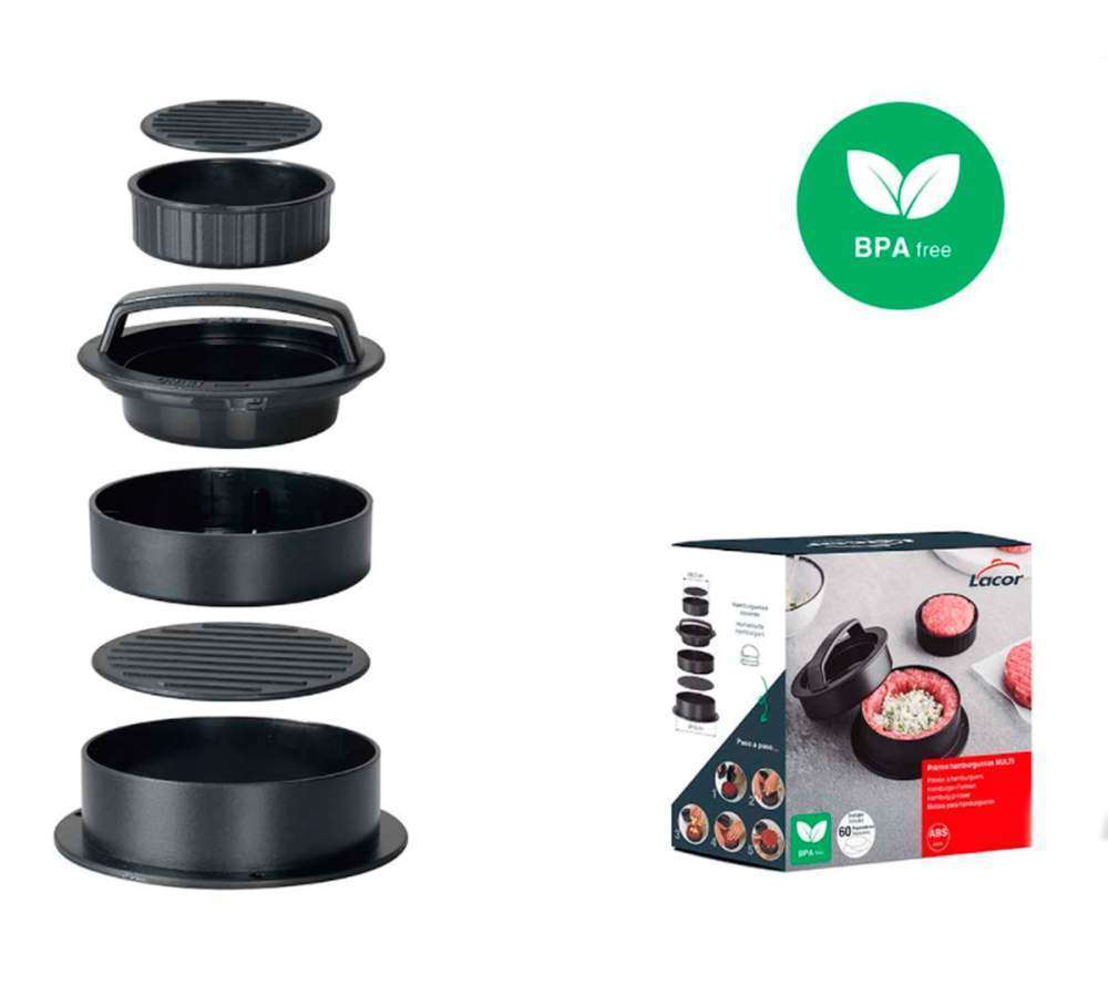 Прес для гамбургерів пластмасовий d робочої части 10 см Lacor - 60259 - Фото 2