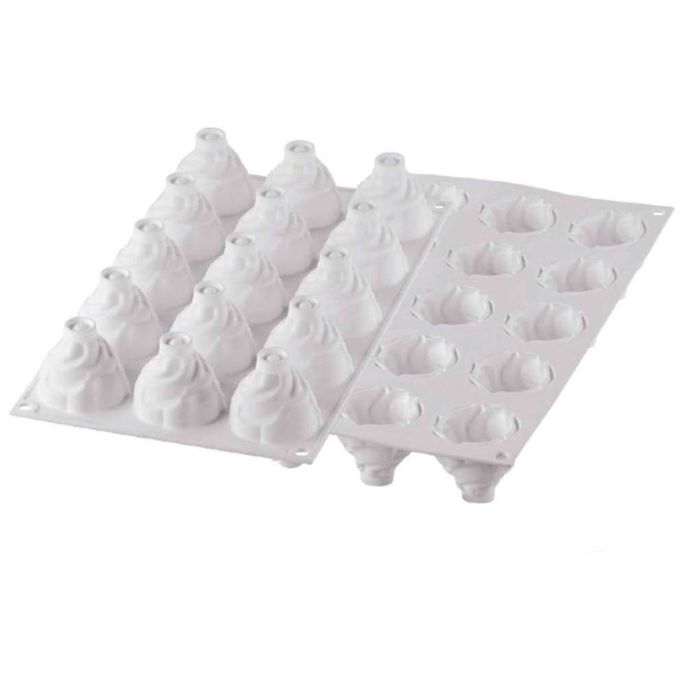 Силиконовая форма для десертов CHANTILLY 30 мл Silikomart CHANTILLY 30 - Фото 2