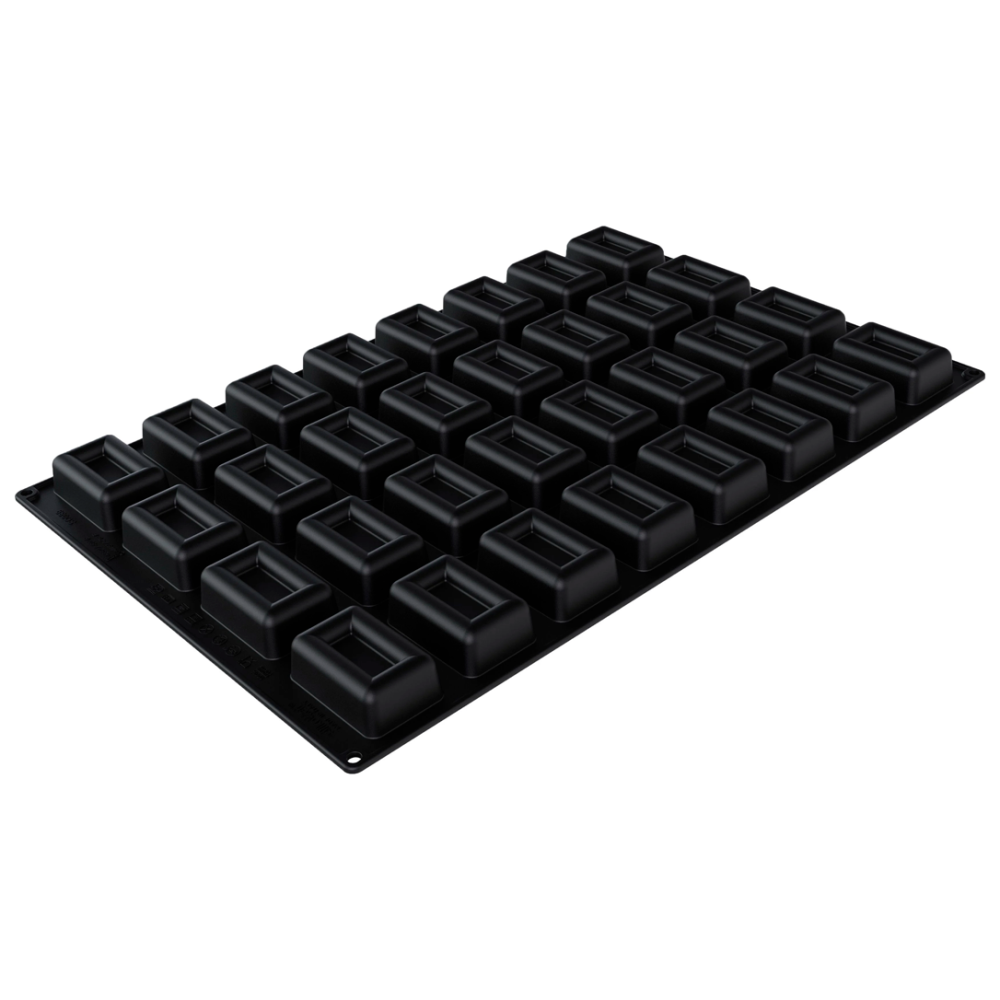 Силиконовая форма для десертов RECTANGLE SAVARIN Silikomart SQ089 - Фото 2