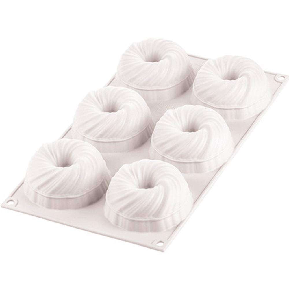 Силиконовая форма для десертов INTRECCIO 105 мл Silikomart INTRECCIO 105 - Фото 2