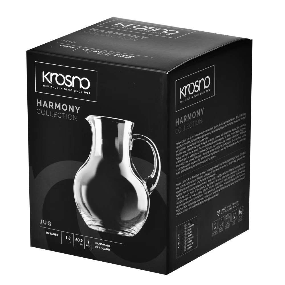 Кувшин для сока Krosno Harmony 1800 мл 5900345794617 - Фото 2