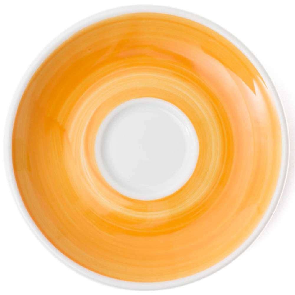Блюдце для эспрессо 12 см, серия Verona Millecolori Yellow Ancap 34406