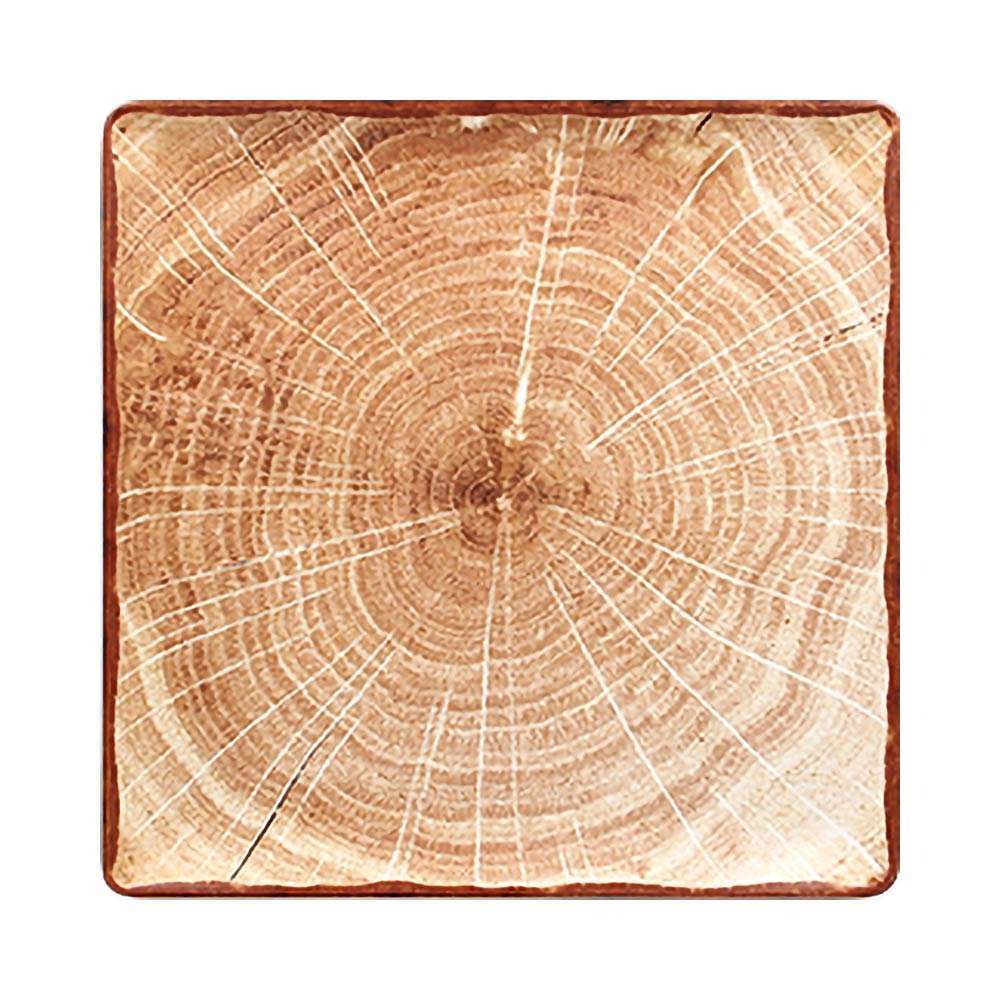 Тарілка квадратна Rak Woodart 30 см - WDEDSQ30TB