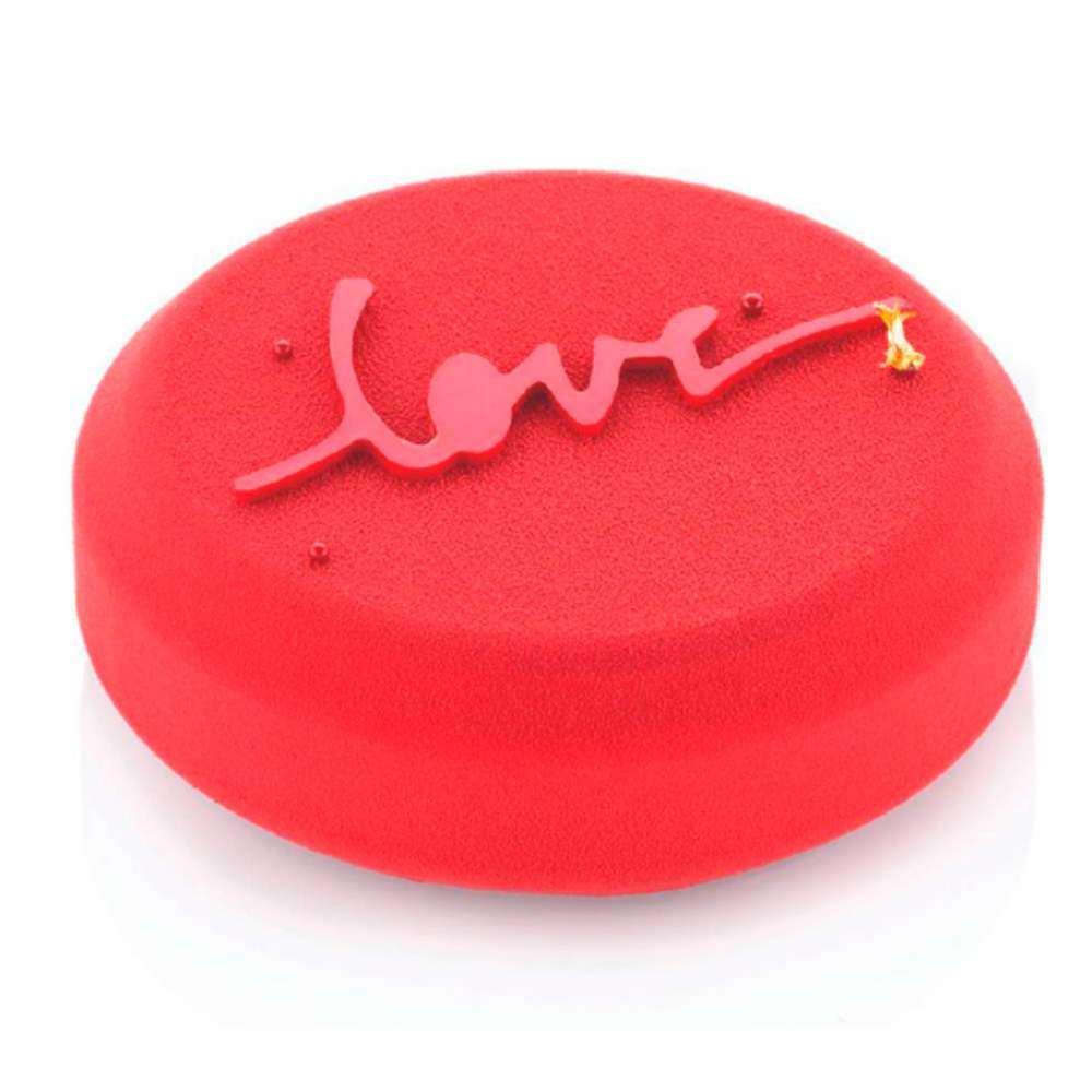 Набір силіконових форм для торту KIT LOVE 360 мл Silikomart KIT LOVE 360 - Фото 1