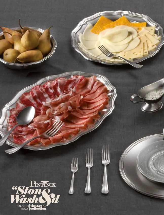 Поднос овальный Pintinox SW Chippendale 47X32 см 509W5147 - Фото 3