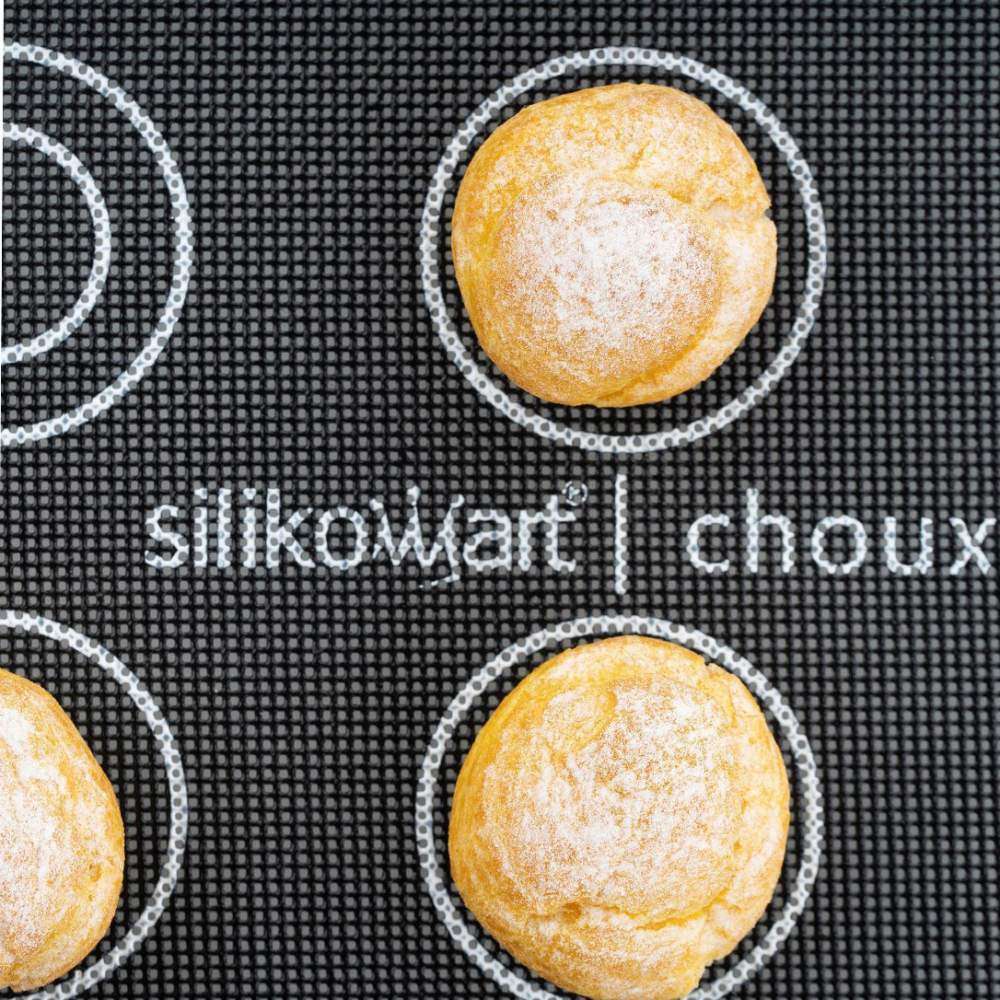Коврик для профитролей силиконовый 58,3х38,4 см Silikomart Air Mat Choux - Фото 2