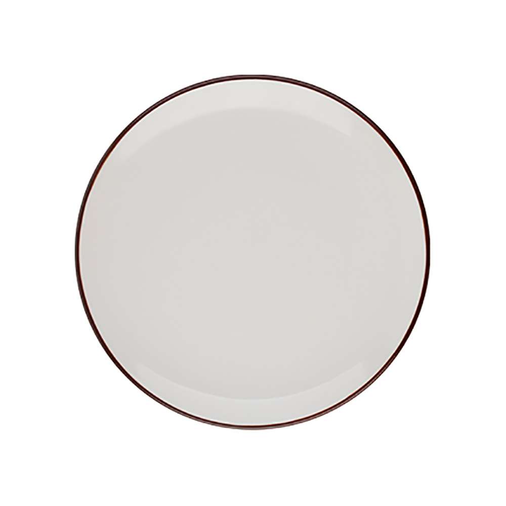 Тарілка мілка ID Fine Modest Brown 27 см lona 18001-111027 - Фото 1