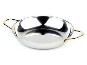 Сковородка сервировочная с ручками APS d28Xh4 см 2 л 61280
