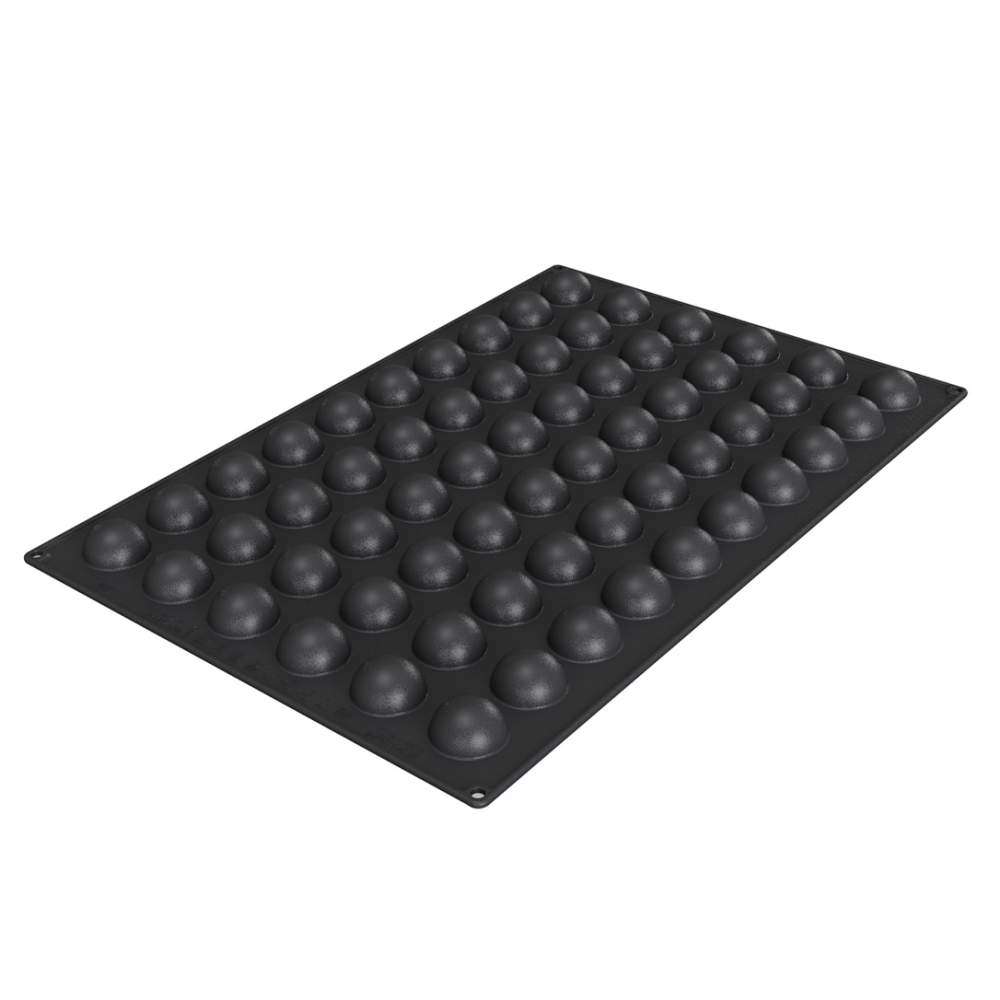 Силиконовая форма для десертов ПОЛУСФЕРА d 4,2 см Silikomart SQ075/YL