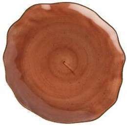 Тарелка мелкая Lubiana Stone age decor 28 см кирпичная 4638-6630M