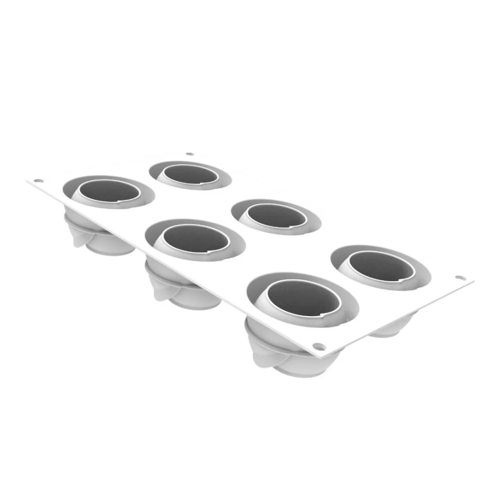 Силиконовая форма для десертов GIVRE 90 мл Silikomart GIVRE 90 - Фото 2