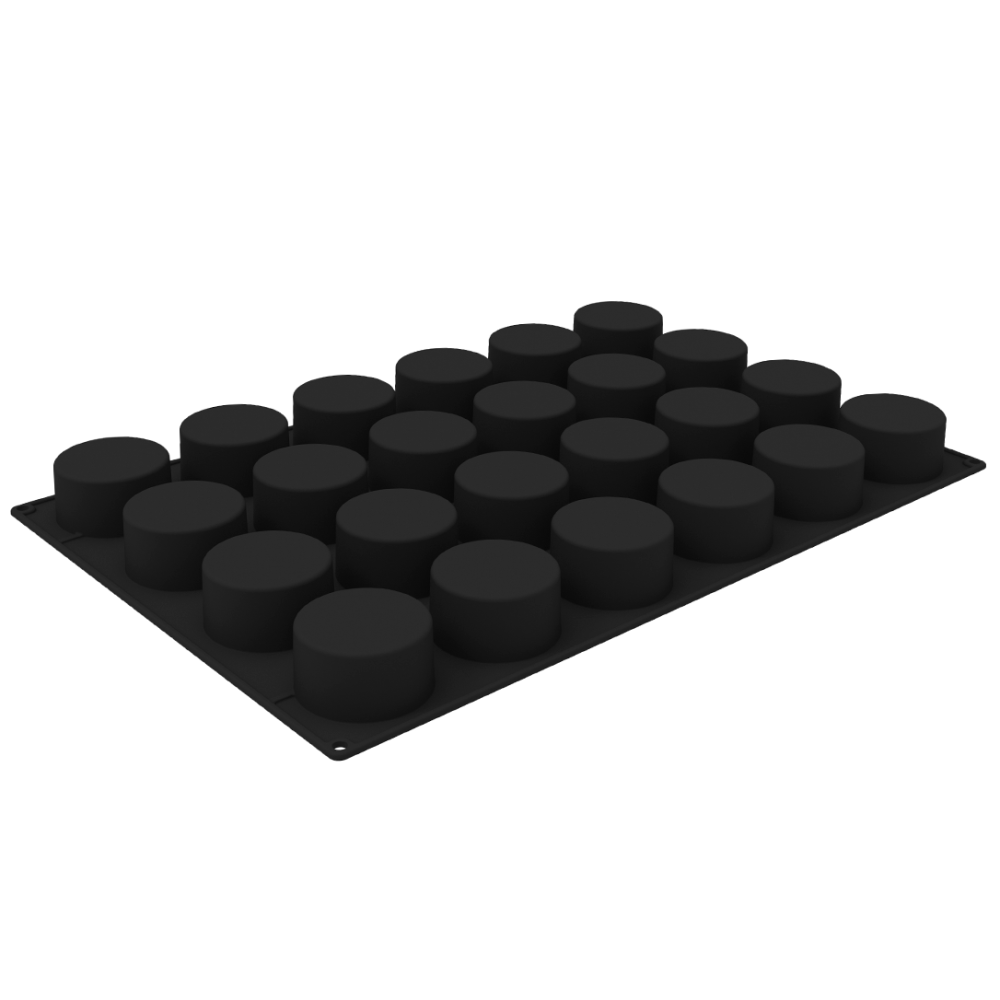 Силиконовая форма для десертов SQ084 CYLINDERS Silikomart SQ084 - Фото 2