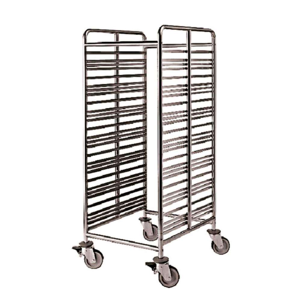 Тележка-шпилька для гастроемностей 60х70х153,5 см Paderno 44807-28