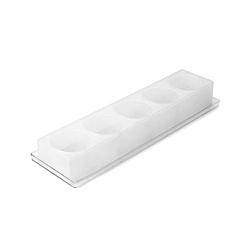 Силиконовая форма для десертов MULTIFLEX 125 мл х 5 шт Silikomart MULTIFLEX 125