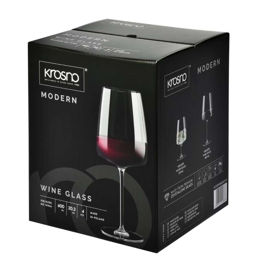 Бокал для вина Krosno Modern 600 / 750 мл - 5900345915838 - Фото 2