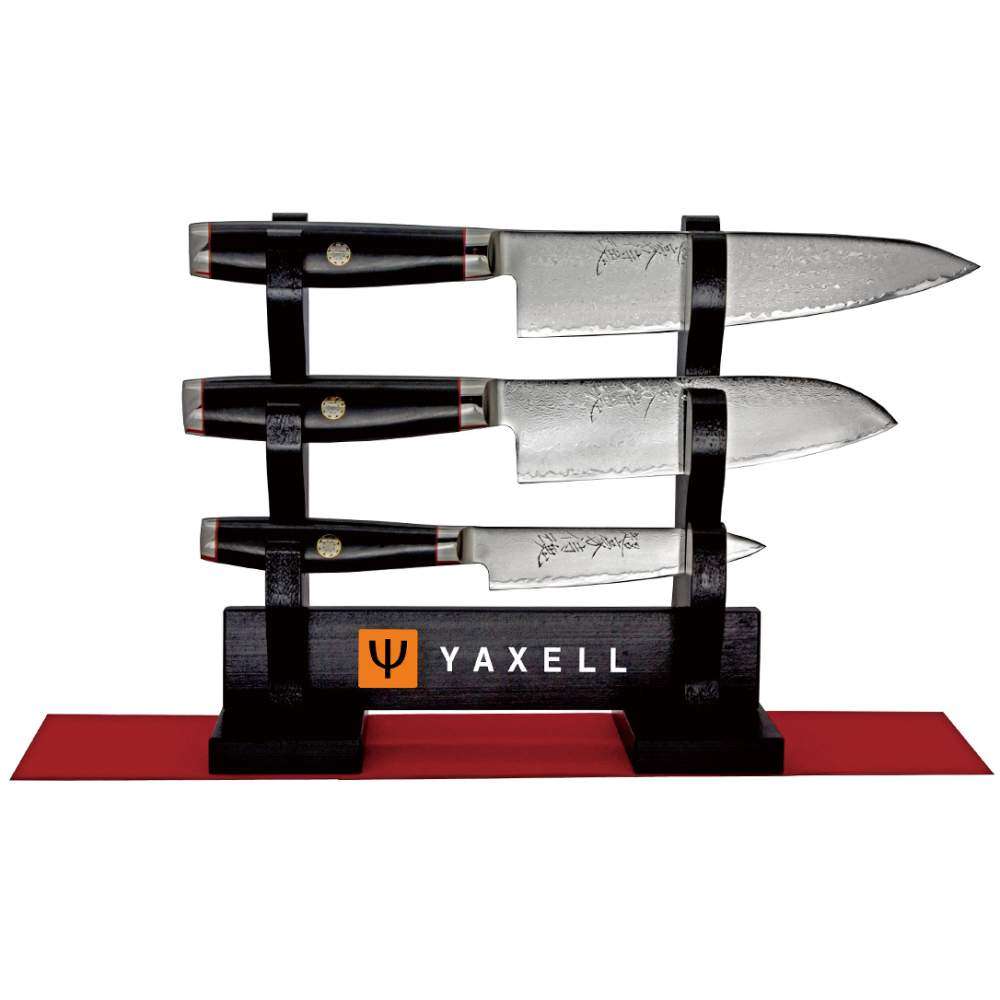 Набор ножей из 3-х предметов серия GOU YPSILON Yaxell 37200-004