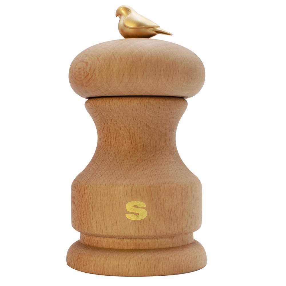 Мельница для соли, серия Bird 110 мм Bisetti  0320S