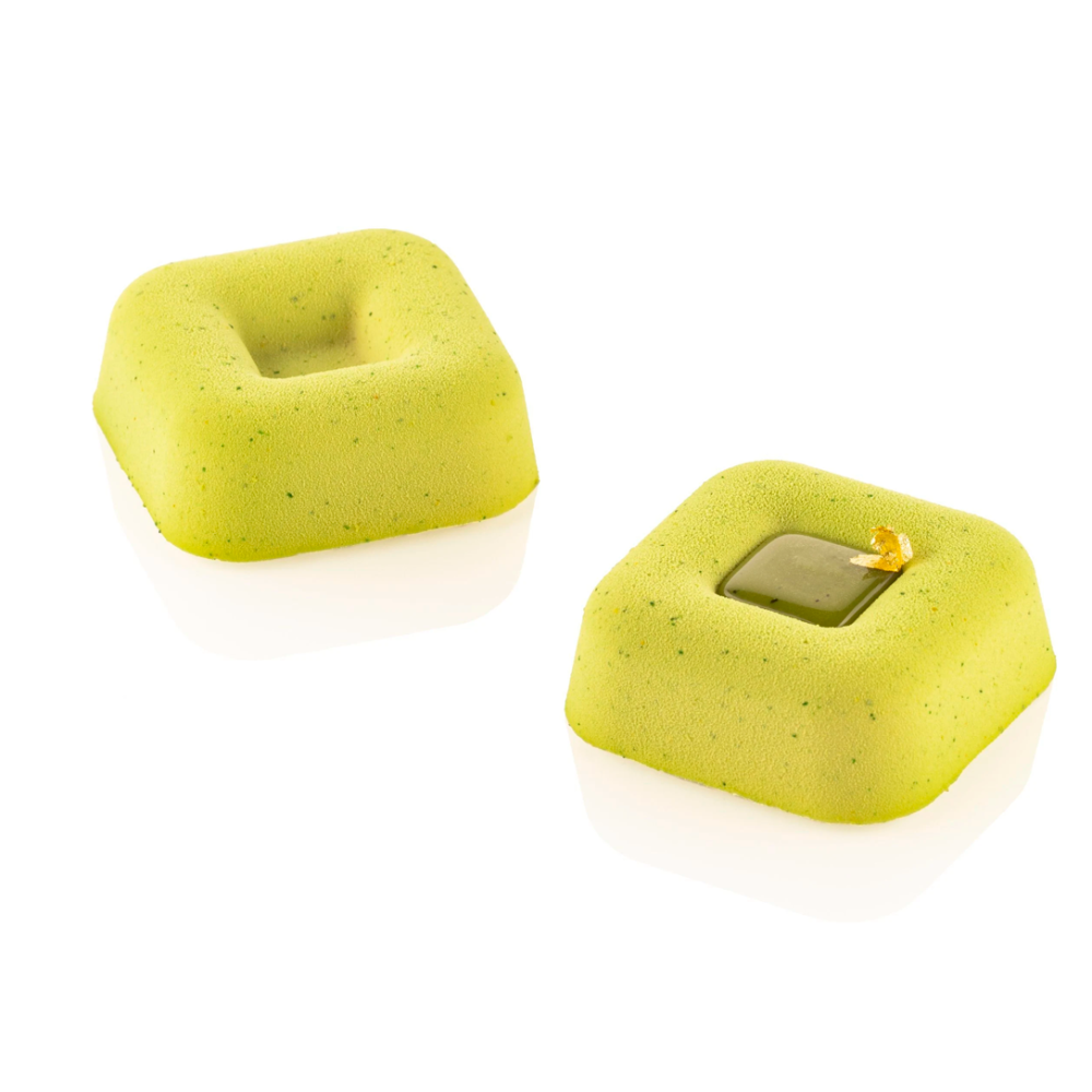 Силиконовая форма для десертов SQUARE SAVARIN Silikomart SQ090 - Фото 1