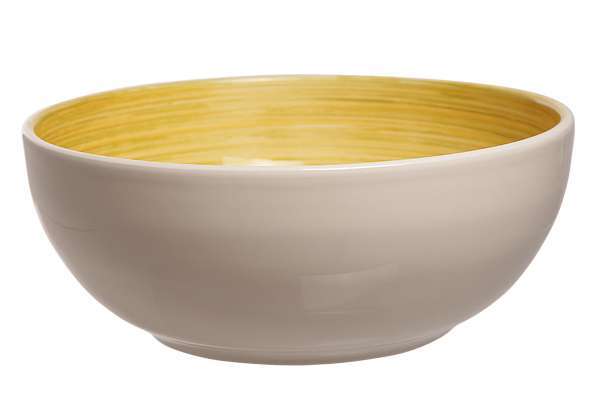 Салатник Cosy&Trendy Turbolino 2600 мл , 25 см жовтий - 053725 - Фото 1