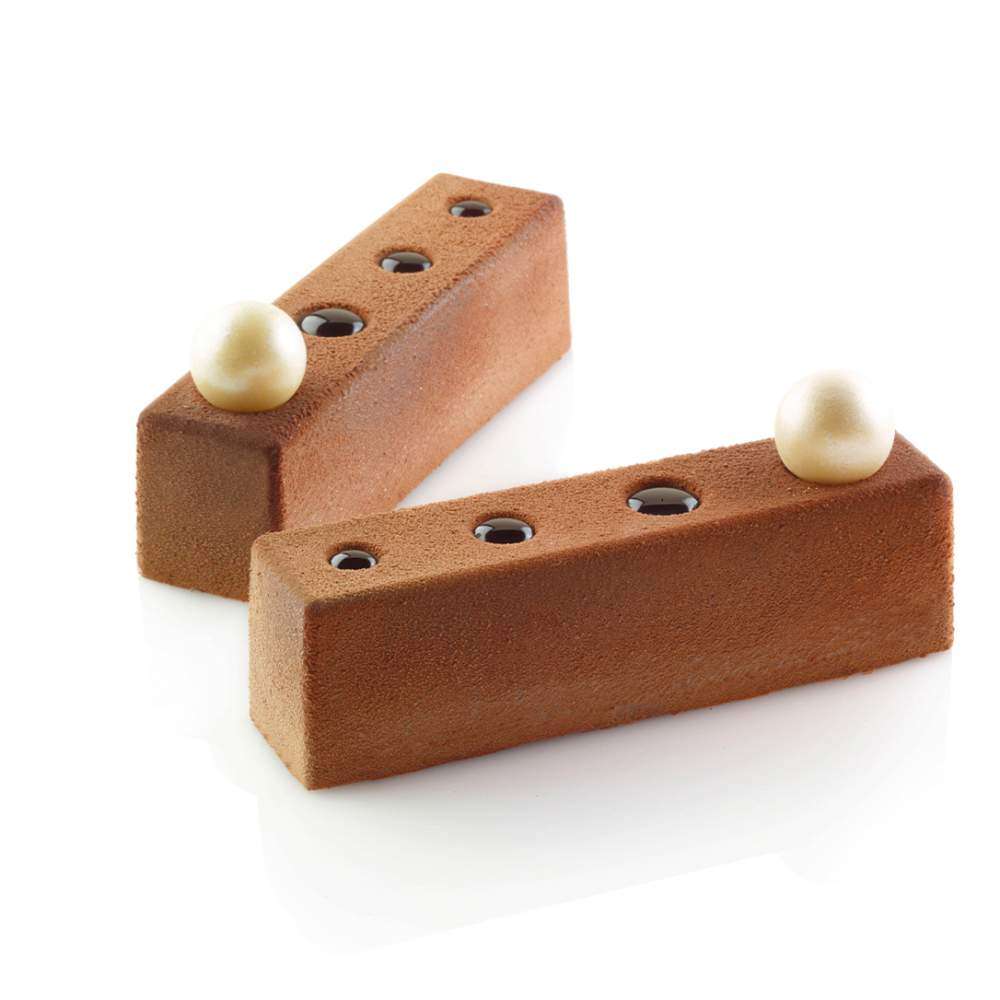 Силиконовая форма для десертов КОЛОДА 11,7х2,95 см Silikomart SQ023/YL - Фото 1