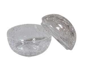 Салатник с крышкой Studio Raw Crackled glass 12 см RD23003