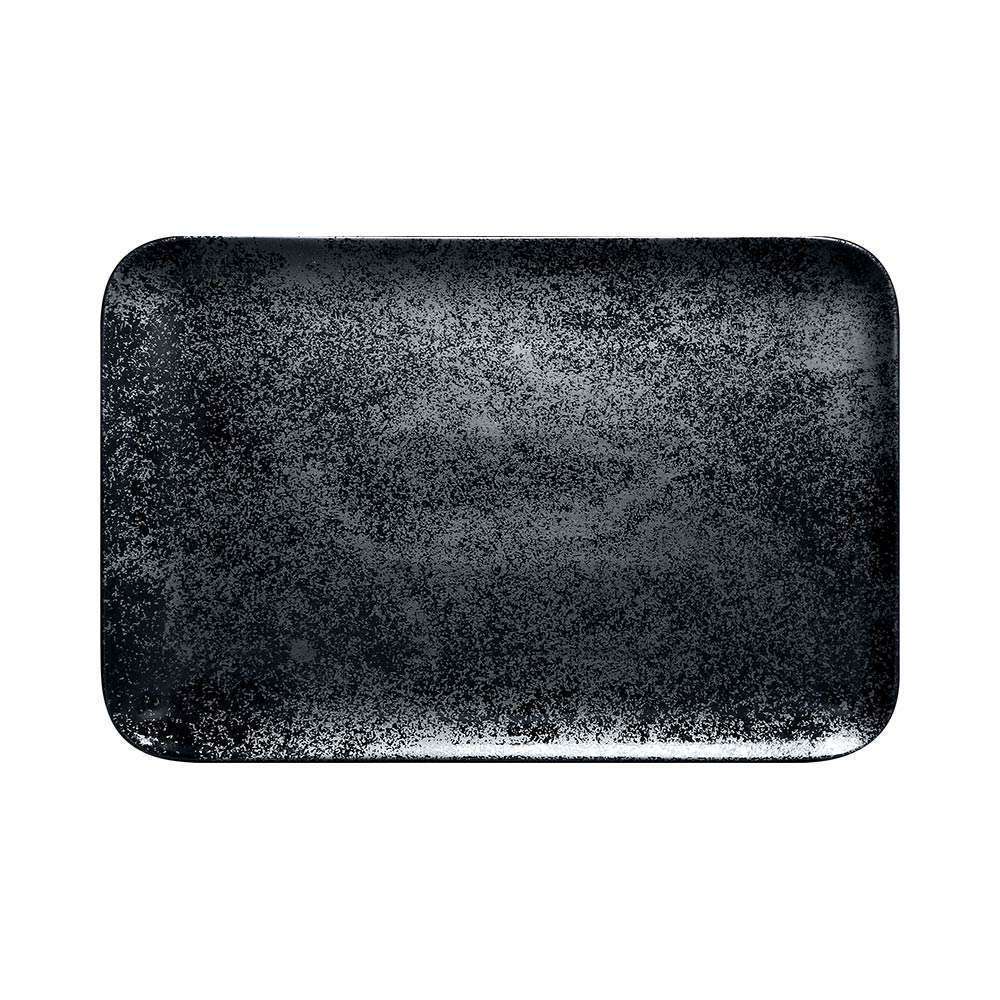 Тарілка прямокутна Rak Кarbon 33Х22 см - KRAURPW33W