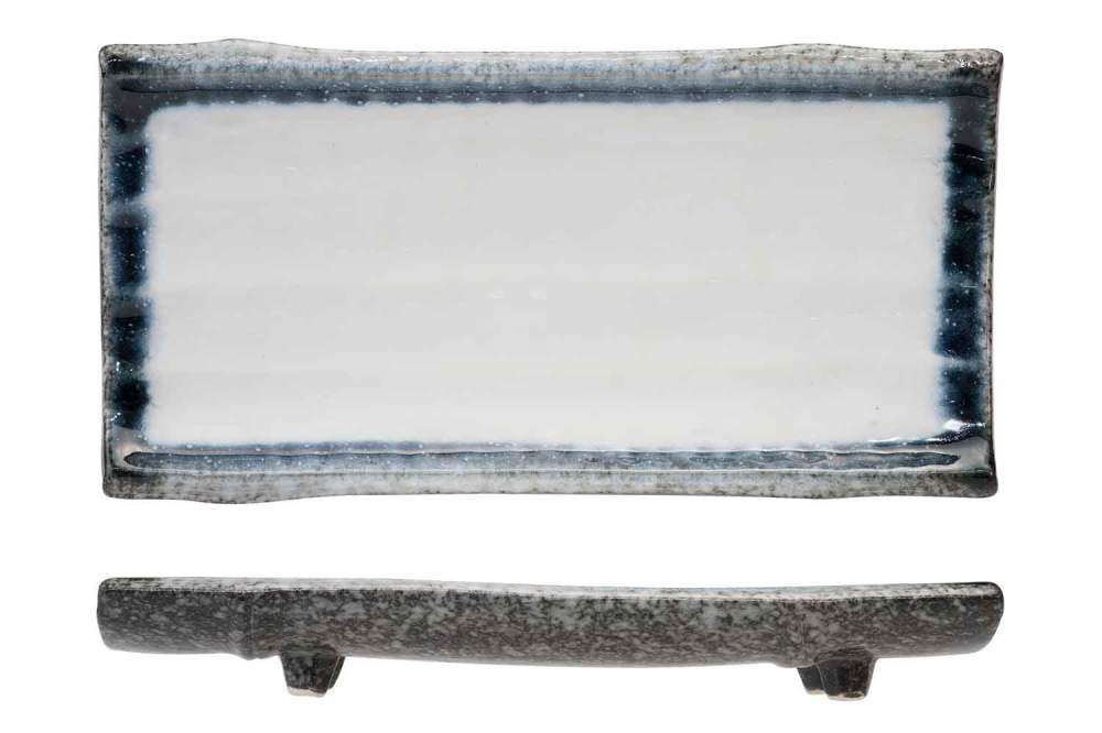 Салатник прямокутний Cosy&Trendy Sea pearl (на 4 ніжках) 24,5X12,5XH3,5 см - 9632125