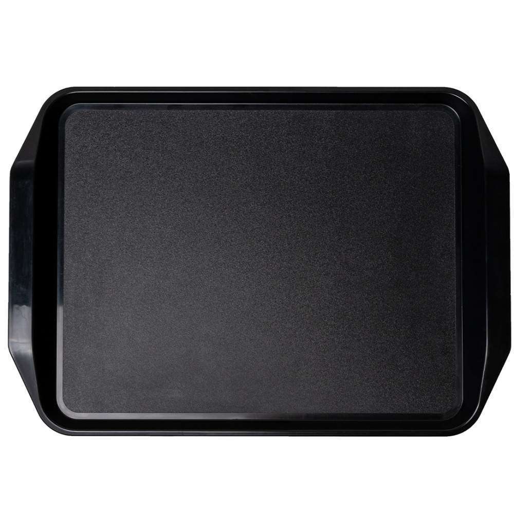 Таця прямокутна з ручками чорна 43х31 см FoREST - 591805
