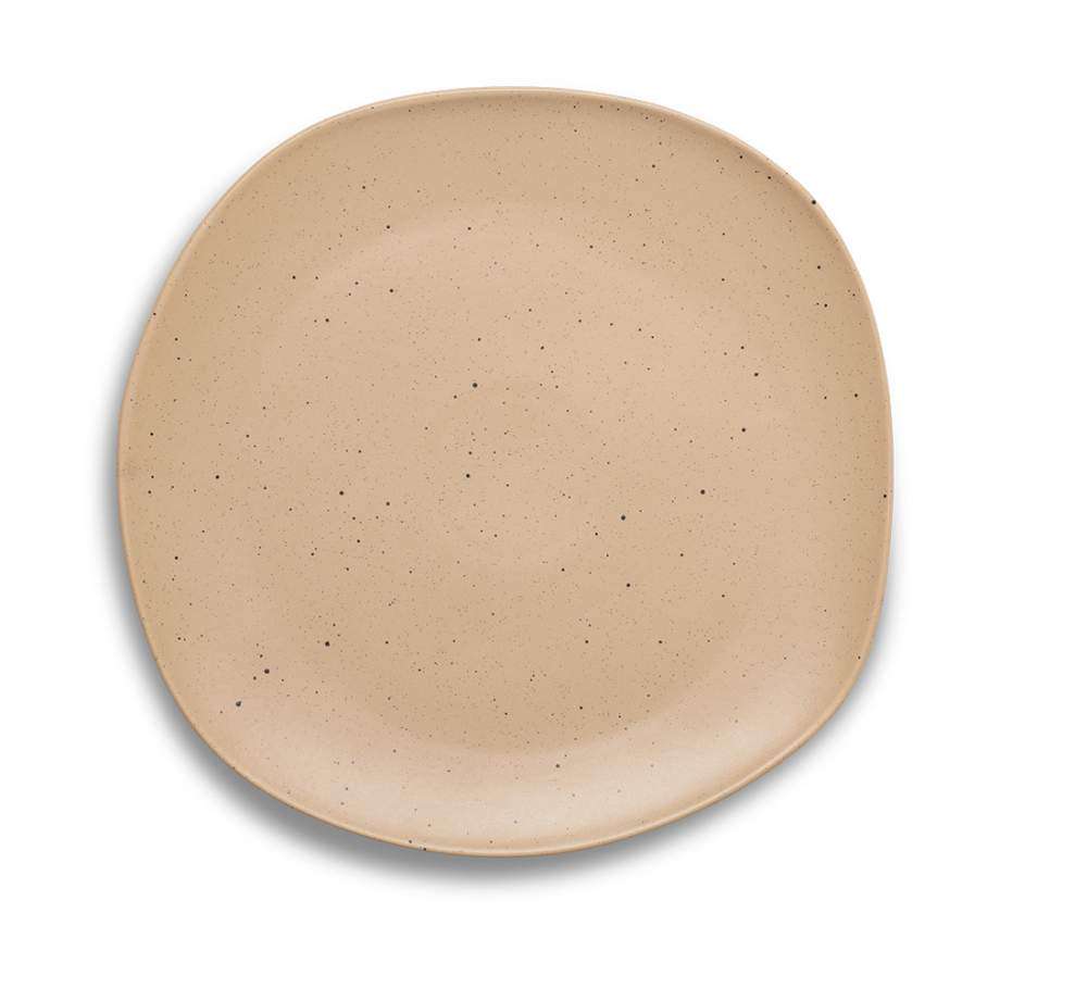 Тарелка мелкая Ariane Earth 32 см dark sand dotts AERARN512011032
