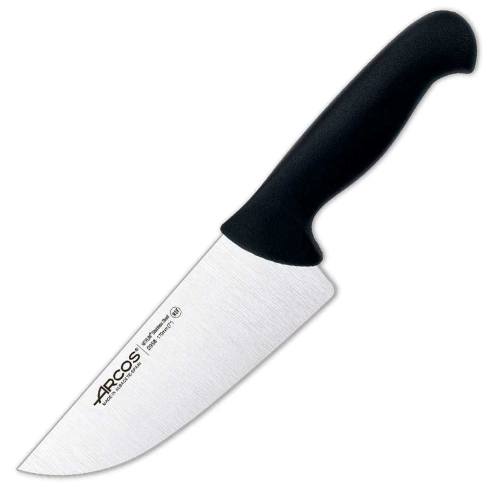 Нож для разделки мяса 170 мм "2900" чёрный Arcos  295825