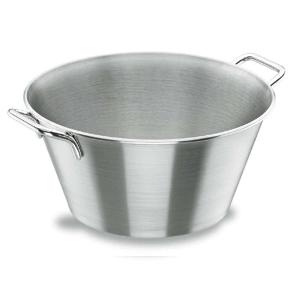 Миска коническая с ручками 30 л из нержавеющей стали Lacor 50850