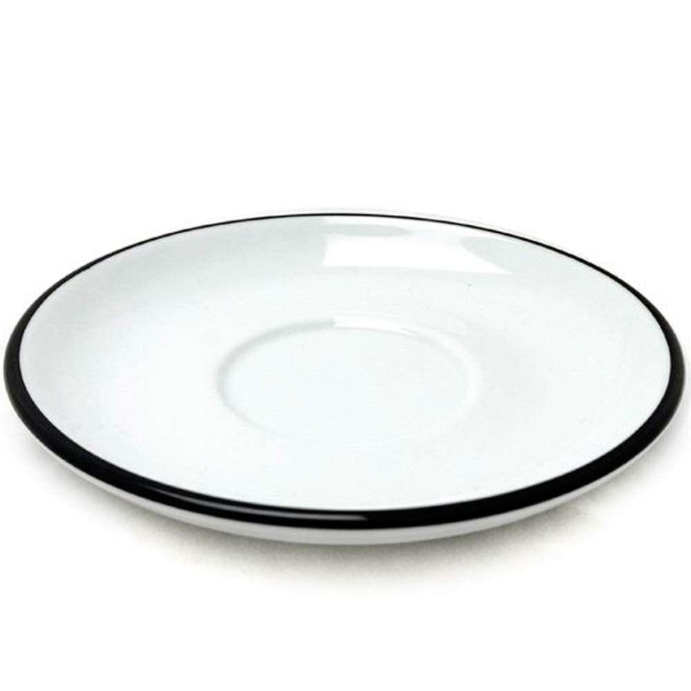 Блюдце 14,5 см, серия Verona Colored Rims Black Ancap 37254