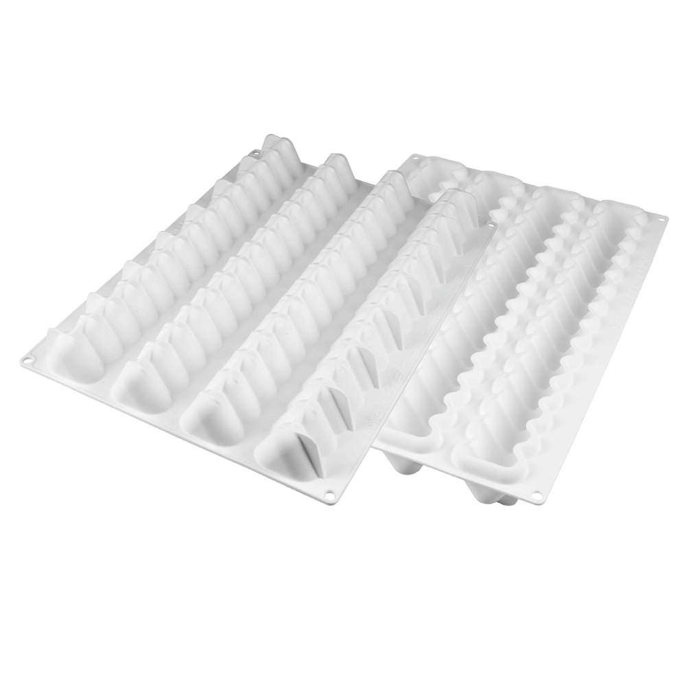 Силиконовая форма для десертов Modular Flex Trilogy Silikomart Modular Flex Trilogy - Фото 1