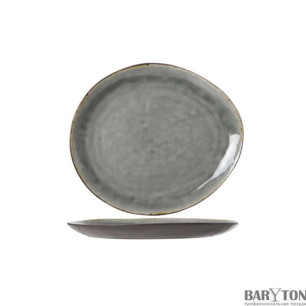 Тарелка овальная Cosy&Trendy Laguna blue-grey 32,5Х28,5 см 5556322 - Фото 2