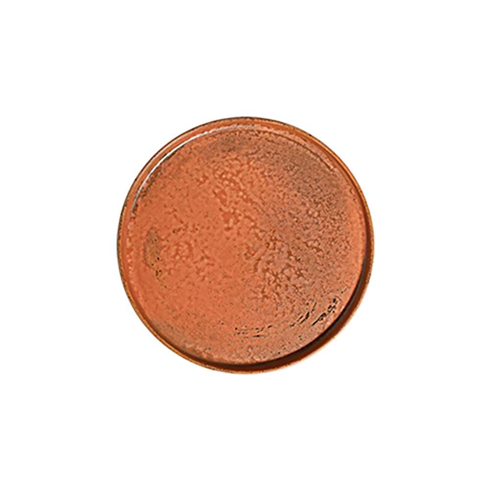 Тарелка мелкая с бортом ID Fine Fall Terra 21 см 20651-161021