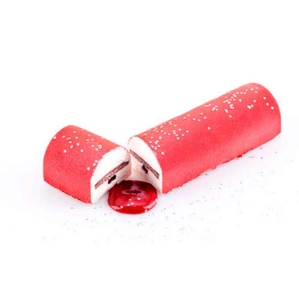 Набор силиконовых форм для десертов 4шт INSERT BUCHE 565 мл Silikomart INSERT BUCHE/4 - Фото 2