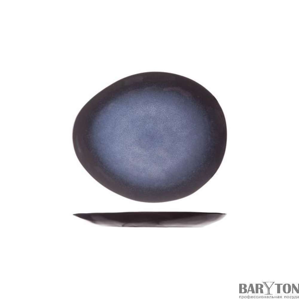 Тарілка десертна овальна Cosy&Trendy Sapphire 20,5Х17,5 см - 8642121 - Фото 2