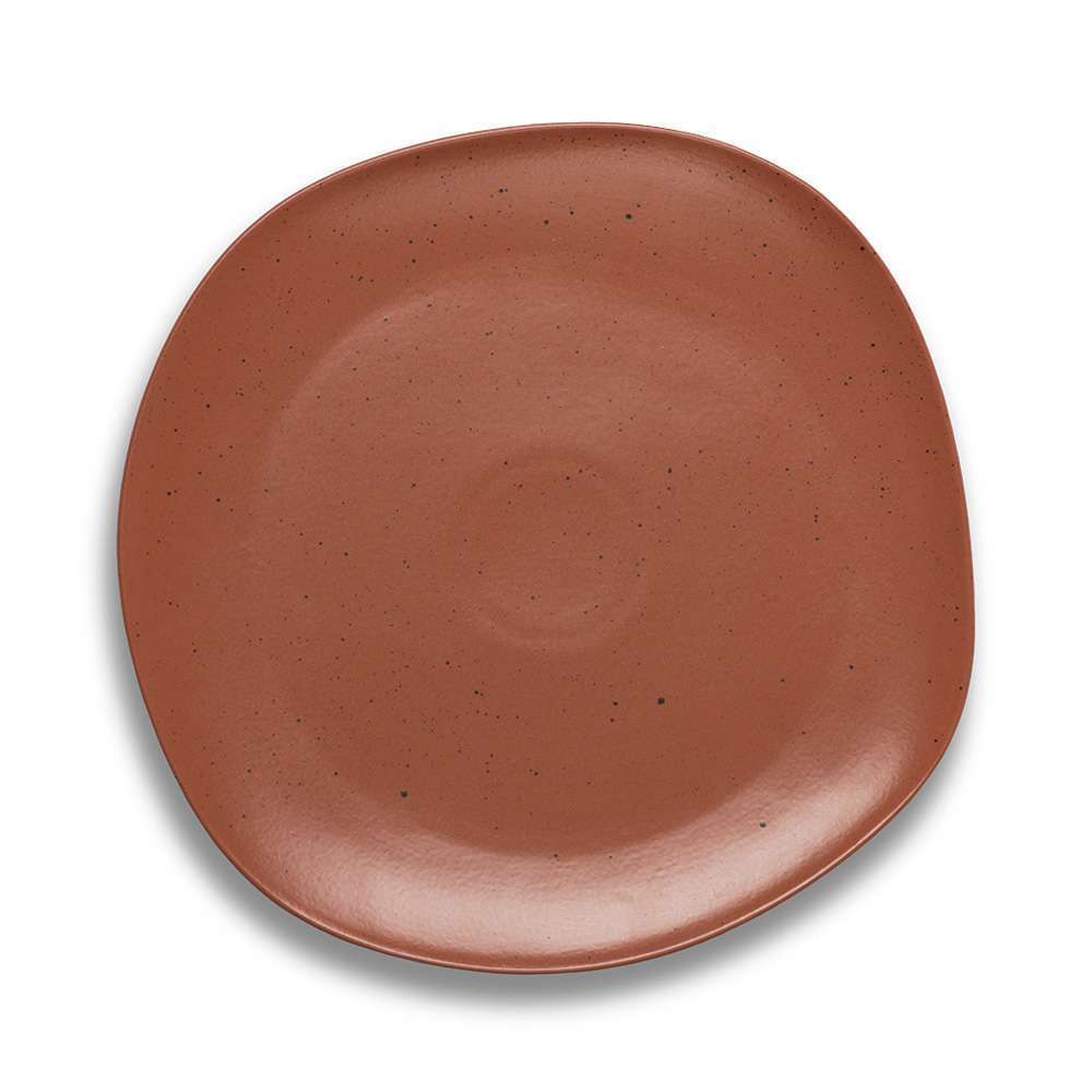 Тарелка плоская Ariane Earth 27 см red clay dotts AERARN509011027