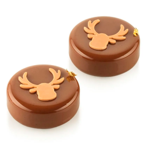 Силіконова форма для декору Олень 29 мл Silikomart - CHABLON RUDOLPH