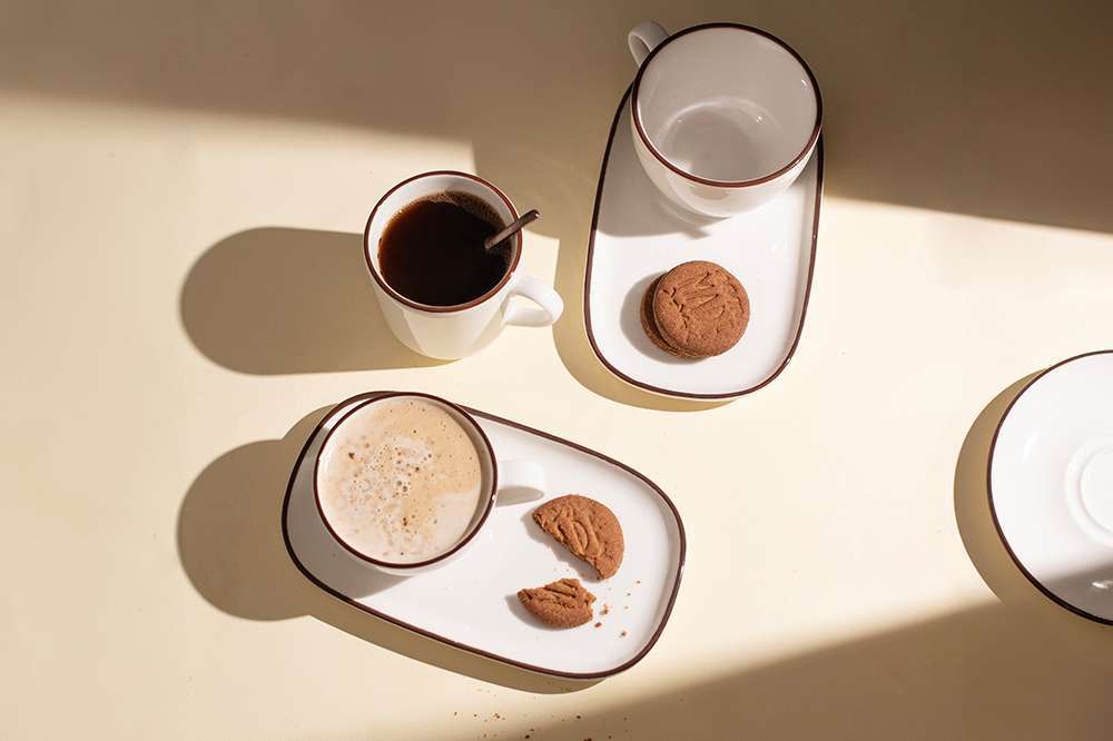 Блюдце (для 200, 230, 270,300 мл) ID Fine Modest Brown 16 см 18001-111216 - Фото 4