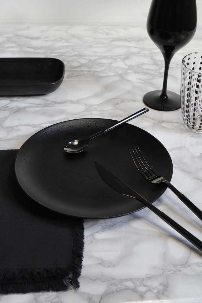 Набор приборов (сет 24 шт)  Pintinox Sushi Queen Anniversary black&black 17W07091 - Фото 3