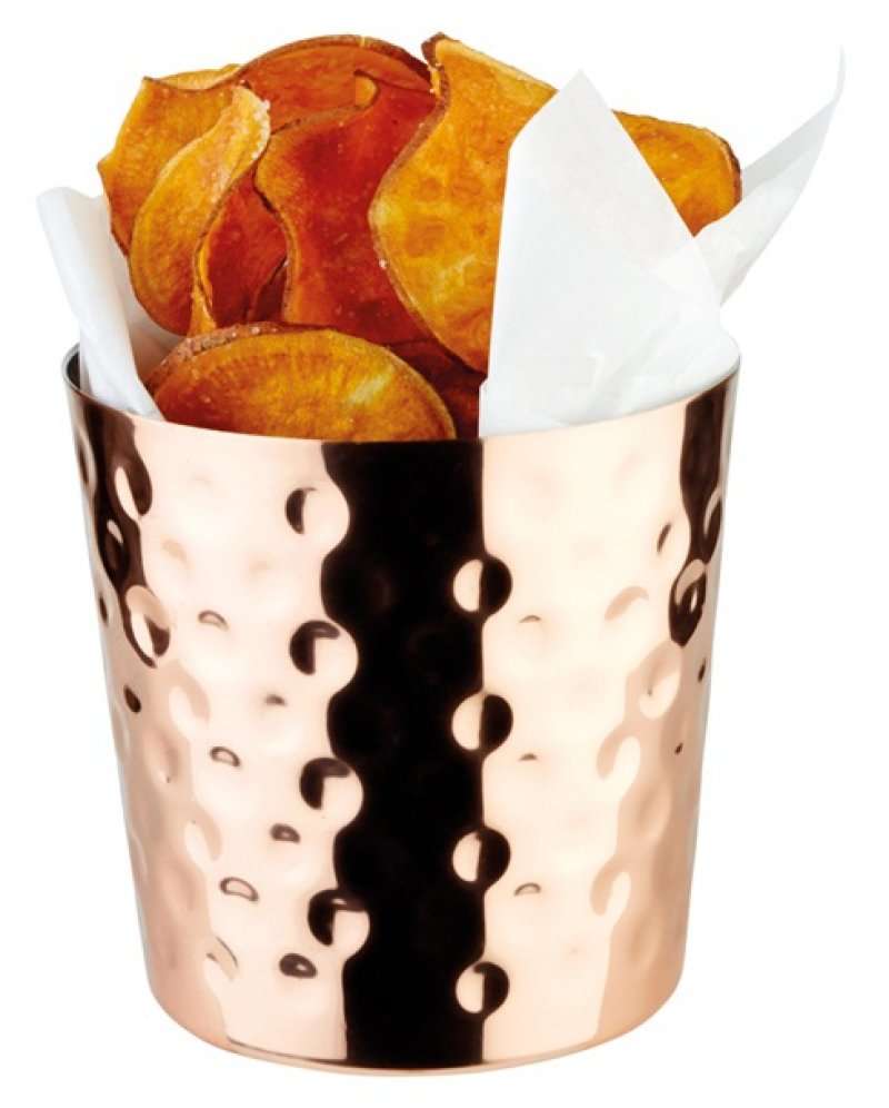 Чашка для сервировки APS d8,5Xh8,5 см 350 мл медная 40618