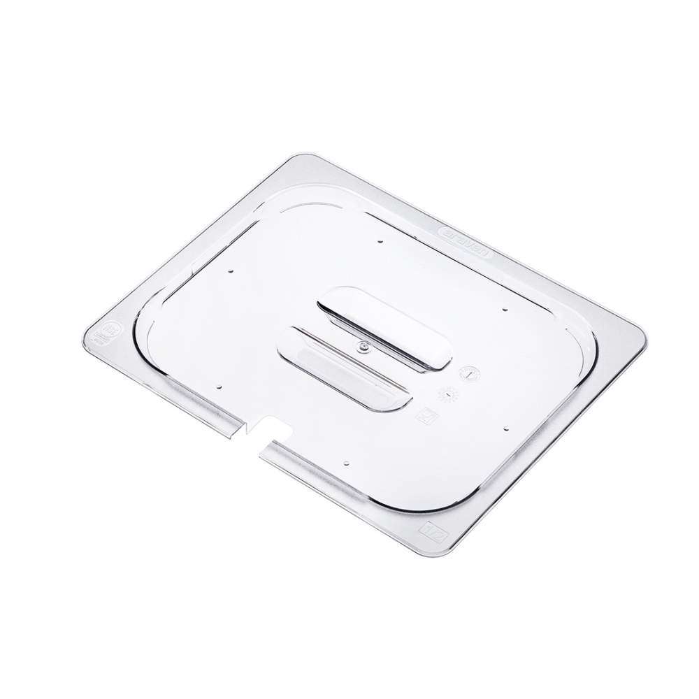 Крышка из поликарбоната GN 1/2 с отверстием для ложки Araven 84038
