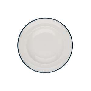 Тарілка глибока ID Fine Modest Navy 420 мл 25 см stolt 15001-131125