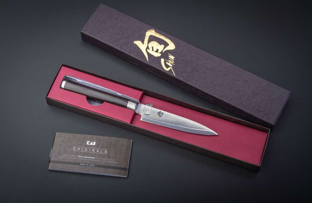 Ніж універсальний KAI Shun Classic 10 см - DM-0716 - Фото 3