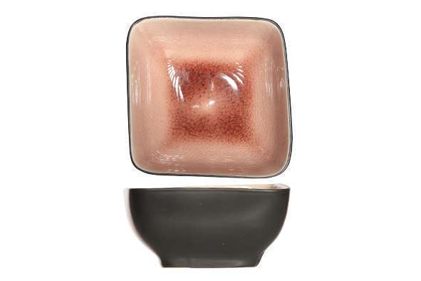 Салатник квадратний Cosy&Trendy Laguna old rose 7,5ХH3,8 см - 1690510 - Фото 1