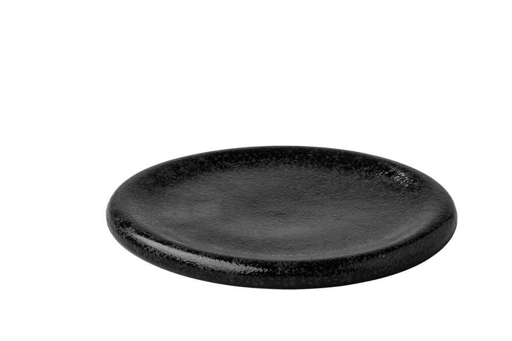 Тарелка Studio Raw Satin Stone 24.5 см black RD18331