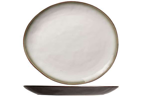 Тарелка овальная Cosy&Trendy Plato 32.5X28.5 см матовая 9580559M - Фото 1
