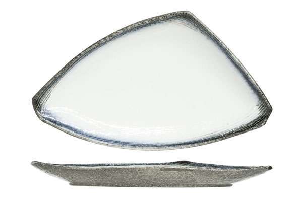 Тарелка треугольная Cosy&Trendy Sea pearl 40Х23 см 9632629 - Фото 1