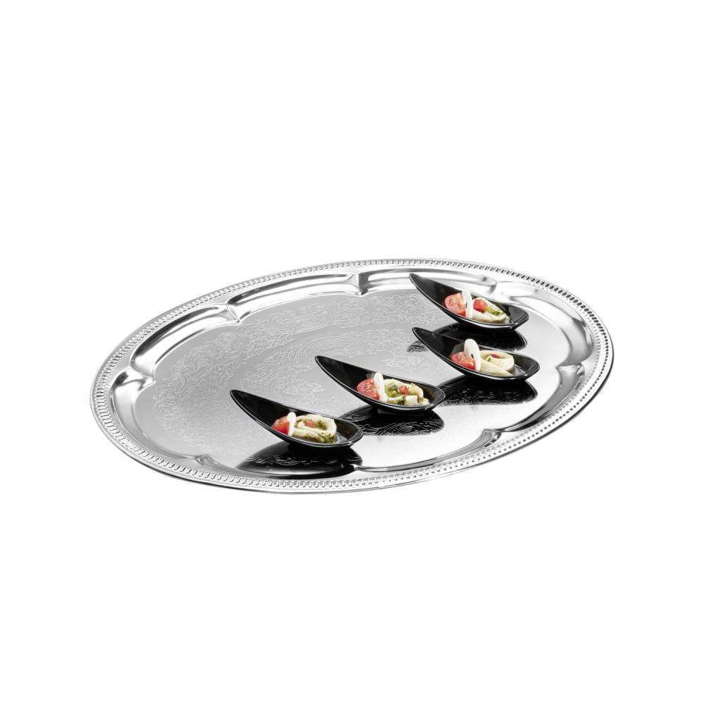 Поднос для подачи овальный APS 46Х34Xh1,5 см 00391 - Фото 2